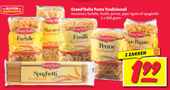  2 10 500 grand italia farfalle tradizionale pasta macaroni fusilli penne pipe rigate spaghetti zakken 