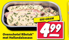  500 ovenschotel ribstuk hollandaisesaus 