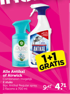  1 2 100 700 antikal du airwick combineren stuks regular spray ml 