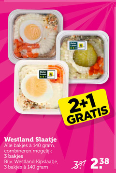  1 2 3 140 beter leven westland slaatje bakjes combineren kipslaatje 