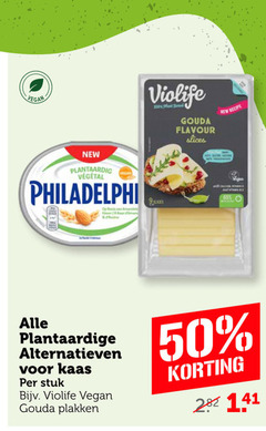  28 50 65 141 new plantaardig philadelphia basis violife gouda flavour slices recipe plantaardige alternatieven kaas stuk 