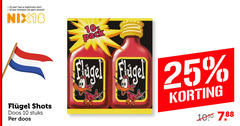  flugel likeur 10 18 25 jaar legitimatie alcohol nix18 shots doos stuks pack 