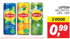  lipton ice tea 2 250 calorieen original bruisend peach calorie green blik ml 1 99 