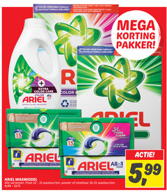  10 15 80 nieuwe formule nouvelle color care anti technologie des couleurs avec ariel renews colors brightness recyclable with biodegradable r boite carton kartonnen doos france efficace les taches le effectief hardnekkige vlekken mega cool clean fresh water 5 99 wasmiddel wasbeurten poeder vloeibaar 8 13 