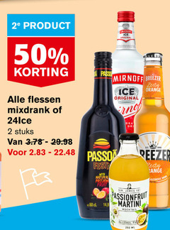  2 50 101 250 2e flessen mixdrank smirnoff breezer ice original orange stuks festa natural passion fruit james passionfruit 14 9 martini mocktail alcohol free range alcoholic 