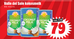  400 kokosmelk blik ml coconut milk lat coco leche creamy lait 