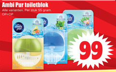  55 99 ambi pur toiletblok stuk fresh clean 5-in-1 mandarin natural 