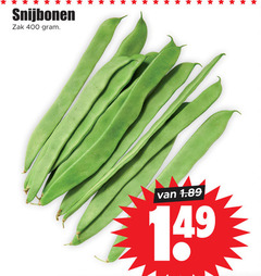  400 snijbonen zak 