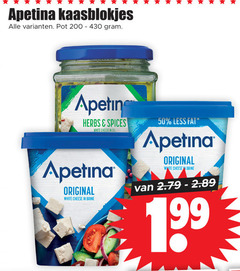  50 200 430 apetina kaasblokjes pot herbs spices white cheese oil original brine less 