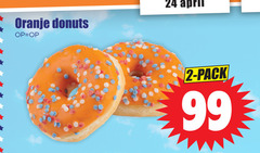  donuts 2 24 99 oranje pack 