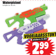  42 waterpistool lengte ca. cm elders 5.99 