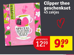  clipper thee 45 geschenkset zakjes selection teas 