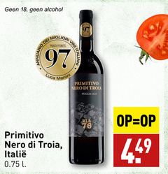  rode wijn 18 alcohol dei punti points vini italian luca primitivo nero puglia l 