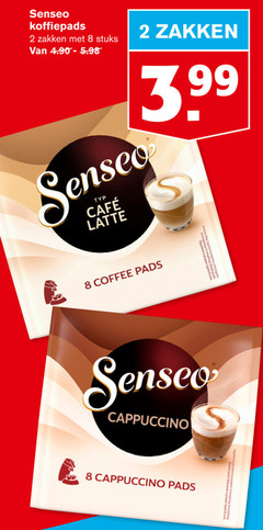  douwe egberts senseo koffiepads 2 8 zakken stuks mcafee latte coffee pads cappuccino 