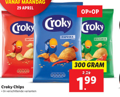  croky chips 300 maandag paprika flavour bolognese 