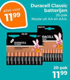  20 duracell classic batterijen pak aa aaa trusted quality guaranteed lage 