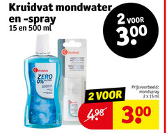  2 15 300 500 kruidvat mondwater spray ml 30 zero alcohol main le bouche mondspray avec 