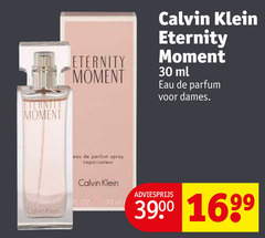  30 eternity moment eau parfum spray vaporisateur calvin klein ml dames 