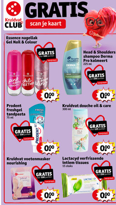  15 100 225 250 300 kruidvat club scan kaart essence nagellak gel nail colour punten head shoulders expert du shampoo derma pro kalmeert ml bang boom pink chili together bling apaisant pour sec qui droge cactus vera la vitamine mat prodent freshgel tandpasta fresh bescherming gaatjes verborgen action formule douche oil care touchscreen 00 nourishing voedend mount lactacyd intiem tissues stuks wipes intimes verfrissing deo active complex gynaecologisch biologisch afbreekbare 