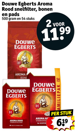  douwe egberts koffiebonen koffiepads koffie 2 500 aroma rood snelfilter bonen pads stuks meester joure bone koffiebranders evenwichtig rond snelfiltermaling joline stuk 