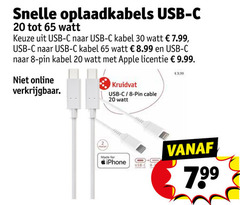  8 20 30 65 usb watt kabel apple licentie online kruidvat cable 9 99 for iphone 