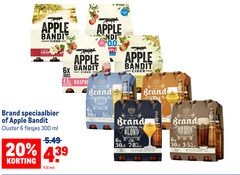  brand apple bandit appelcider speciaalbieren 6 20 300 alcohol vrij crisp for best tasting 6x cider speciaalbier cluster ml raspberry 0.0 fris zoet weizen lichtdroog ge blond karakter lc da oud bruin caramel 