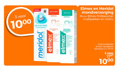  meridol elmex tandpasta 3 nieuwe formule 10 tandvleesbescherming beschermen terugkerend incidenteel bloedend tandvlees oorzaak anti caries sensitive original dual protective shield bescherming versterkt glazuur beschermt gevoelige tanden effectief mondverzorging professional multipakken ml 
