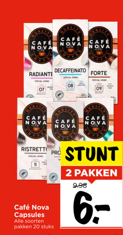  cafe nova koffiecups 2 11 20 mcafee grind 20x forte co car capsules soorten pakken stuks pro l 