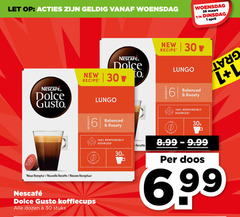  nescafe dolce gusto capsules 1 6 26 30 100 let woensdag new recipe lungo intensity balanced roasty l nouvelle nieuwe receptuur responsibly 30x arabica koffiecups dozen stuks doos 