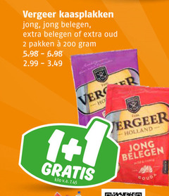  vergeer kaasplakken 1 2 200 jong belegen oud pakken kilo v.a. 