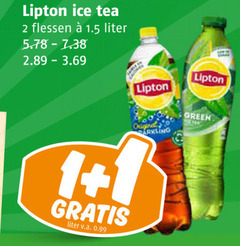  lipton ice tea 1 2 flessen liter original v.a. green 