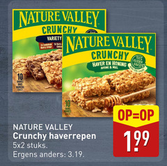 10 100 nature valley barres bars crunchy variety 2x canadian 1x maple syrup choco stuks ergens haver honing volkoren 
