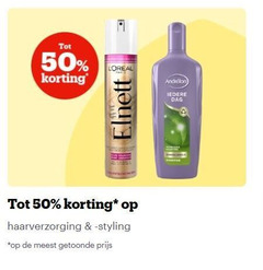  50 loreal elnett dag haarverzorging styling 