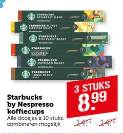  starbucks koffiecups 3 6 10 11 breakfast blend blonde espresso roast nespresso pike single origin colombia mayo song house lungo by doosjes stuks combineren 