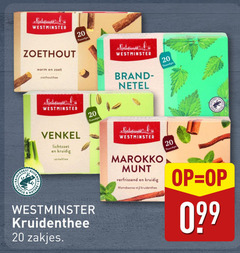  westminster thee 20 forest people zoethout theezakjes nature warm zoet zoethoutthee venkel lichtzoet kruidig venkelthee brand netel kruidenthee zakjes marokko munt verfrissend marokkaanse stijl 