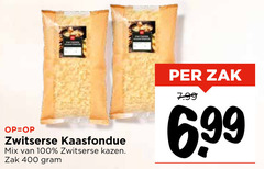  100 400 zwitserse kaasfondue mix kazen zak 