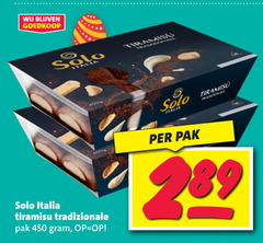  450 solo tiramisu italia tradizionale pak sold 
