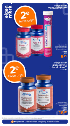  1 2 11 13 20 24 25 33 50 120 merk trekpleister multivitaminen 2e halve weerstand multi vitaminen mineralen tabletten dag voedingssupplement vrouw ondersteunt conditie huid haar nagels draagt vermindering dog dosering energieniveau sinaasappelsmaak bruistabletten zoetstof glucosamine chondroitine stuks mangaan opbouw kraakbeen gewrichten mg artikel combinatie combinaties vermeld gezondheidsproduct lees puur 