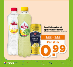  spa en fruit san pellegrino fruitdrank 16 100 330 touch lemon bruisend cactus calorie natural origin gout ingredients italian sparkling drinks naturali juice from with ml blikjes stuk 