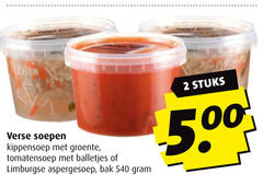  soep 2 verse soepen kippensoep groente tomatensoep balletjes limburgse aspergesoep bak stuks 