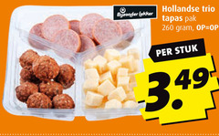  260 bijzonder hollandse trio tapas pak stuk 