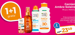  ambre solaire zonnebrandolie 1 2 24 30 46 50 garnier super uv bronze hydra protect sensitive experts vitamin zonnemelk spf30 ml 