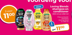  garnier loving blends conditioner shampoo 3 250 300 ml honing goud 