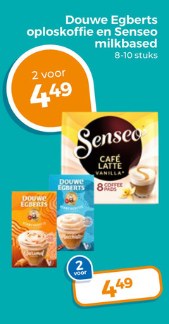  douwe egberts senseo koffiepads oploskoffie 2 milkbased stuks mcafee latte vanilla coffee pads 