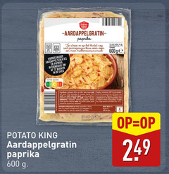  2 11 12 20 40 100 600 750 potato king paprika tip strooi parmezaanse baas ever mediterraanse voorgegaarde aardappelschijfjes roomsaus bakken oven nutri score ge ob nek dagen melk beter rode peper schaal buren paneel banda specerijen tomaten koelkast voedingswaarde energie aa aardappelgratin 