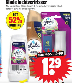  glade luchtverfrisser 10 150 300 touch fresh ml aerosol gel scjohnson les odeurs relaxing zen toque parfum infuse ge sensual sandalwood jasmine 2x vs 13 