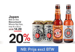  jopen speciaalbieren 8 20 23 33 blik fles nel tray 5 craft beer ion alcoholic north sea 4 open 