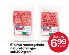  rundergehakt 2 300 sparc naturel zak stuks 
