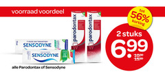  paradontax sensodyne tandpasta 2 voordeel ml tandartsen parodontax stuks 15 