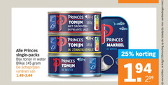  25 duurzame princes tonijn groenten pikante saus zonnebloemolie nutri score r single water blikje varieeren gecertificeerd visserij makreel 